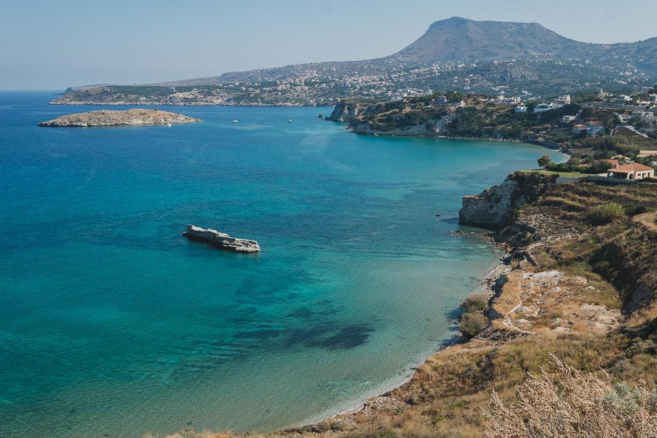 Karavos View - An Artists' Hideaway Paradise Kalyves Exterior foto