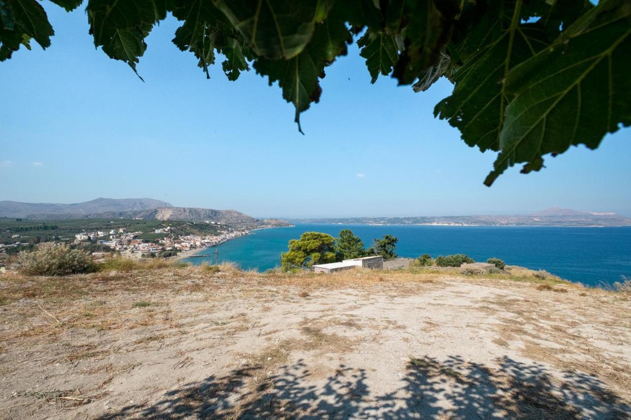 Karavos View - An Artists' Hideaway Paradise Kalyves Exterior foto